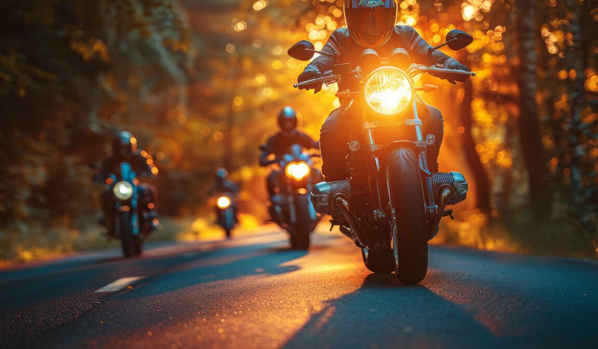 Groupe de motards